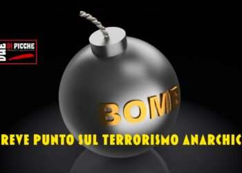 Breve punto sul terrorismo anarchico