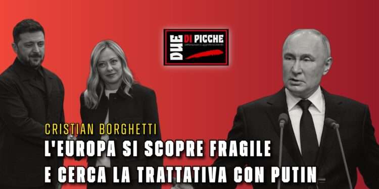L'Europa si scopre fragile e cerca la trattativa con Putin