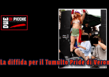 La diffida per il Tumulto Pride di Verona