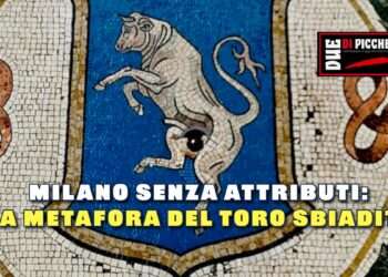 Milano senza attributi: la metafora del toro sbiadito