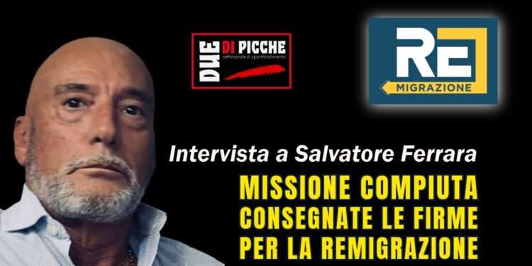 Missione compiuta: consegnate le firme per la Remigrazione