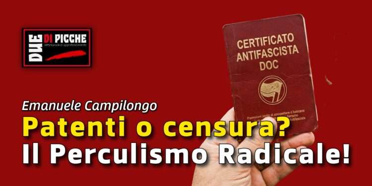 Patenti o censura? Il Perculismo Radicale!