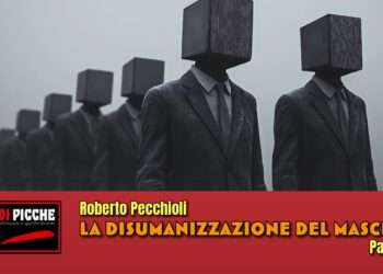 la disumanizzazione del maschio