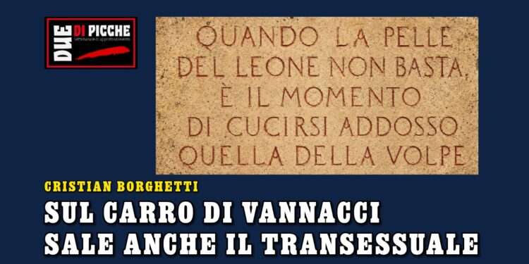 sul carro di Vannacci