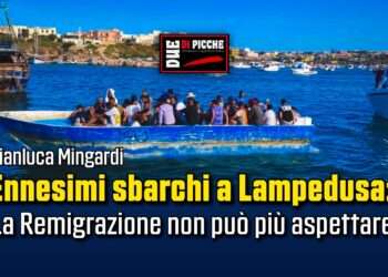Ennesimi sbarchi a Lampedusa: la Remigrazione non può più aspettare