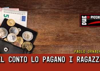 Il conto lo pagano i ragazzi