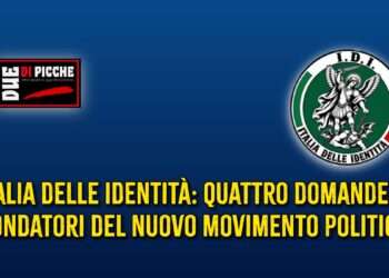 Italia delle identità: quattro domande ai fondatori del nuovo movimento politico