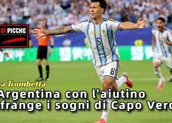 L'Argentina con l'aiutino infrange i sogni di Capo Verde