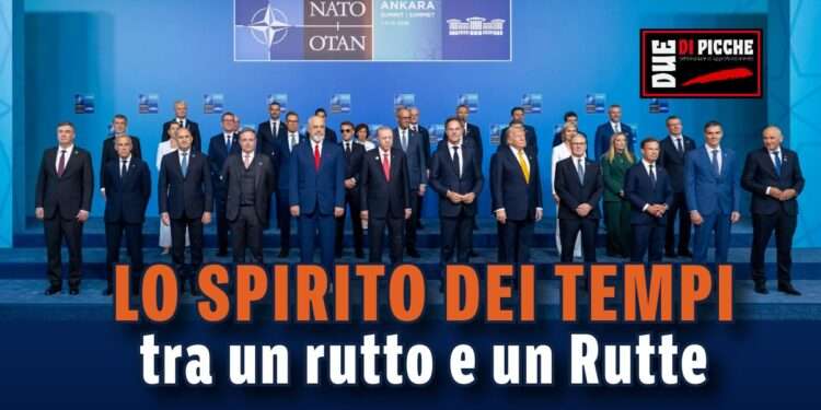 Lo spirito dei tempi tra un rutto e un Rutte…
