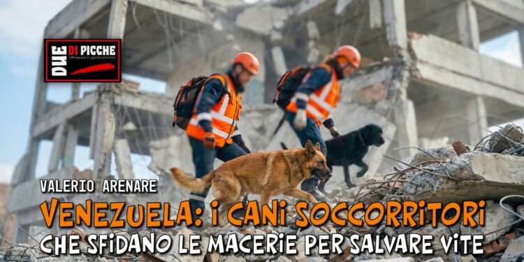 Non indossano un'uniforme, non chiedono riconoscimenti e non conoscono confini. Hanno quattro zampe, un olfatto straordinario e un addestramento che può fare la differenza tra la vita e la morte