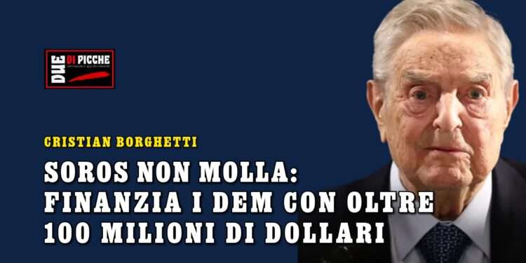 Soros non molla: finanzia i dem con oltre 100 milioni di dollari
