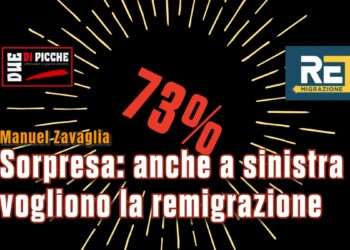 Sorpresa: anche a sinistra vogliono la remigrazione