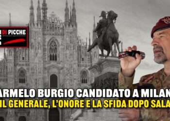 CARMELO BURGIO CANDIDATO A MILANO