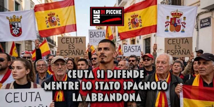 Ceuta si difende mentre lo stato spagnolo la abbandona