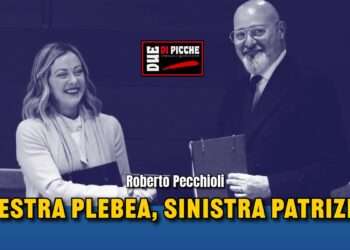 Destra plebea, Sinistra patrizia.
