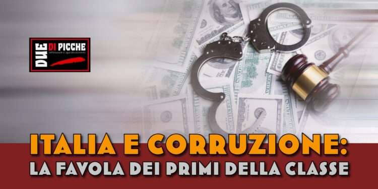 Italia e corruzione: La favola dei primi della classe