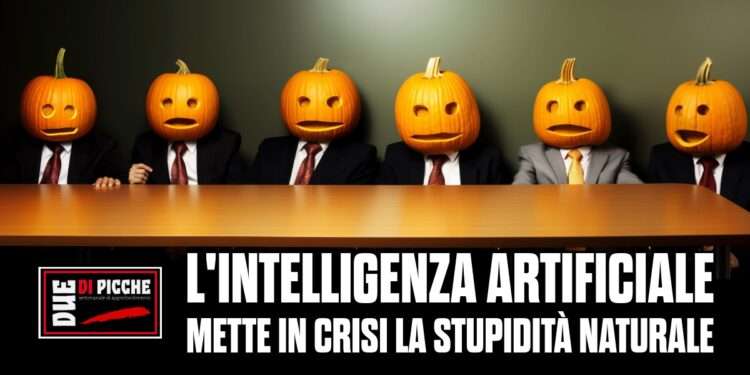 L'Intelligenza Artificiale mette in crisi la stupidità naturale