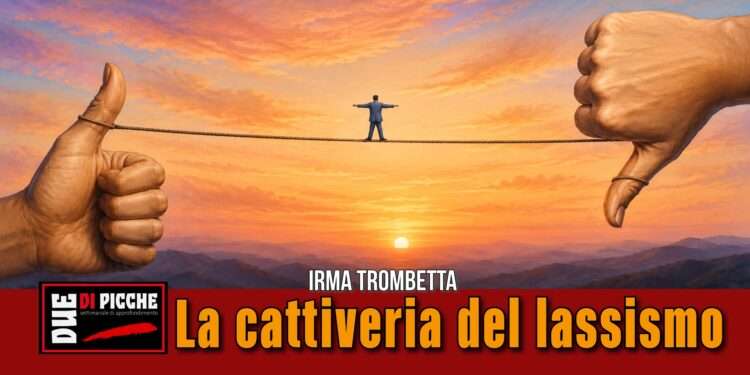 La cattiveria del lassismo