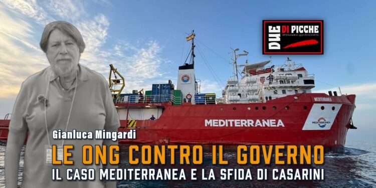 Le ONG contro il governo. il caso Mediterranea e la sfida di Casarini