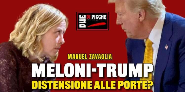 Meloni-Trump: distensione alle porte?