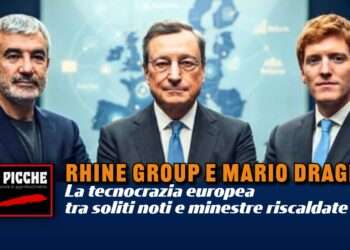 Rhine Group e Mario Draghi: la tecnocrazia europea tra soliti noti e minestre riscaldate