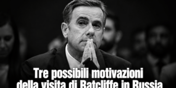Tre possibili motivazioni della visita di Ratcliffe in Russia