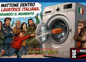 Vannacci è il mattone dentro la lavatrice italiana. Godiamoci il momento