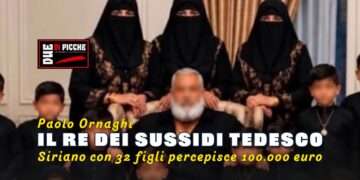 Il re dei sussidi tedesco: siriano con 32 figli percepisce 100.000 euro