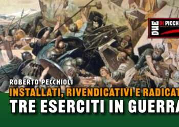 Installati, rivendicativi e radicati: tre eserciti in guerra