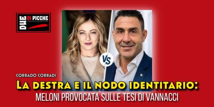 La destra e il nodo identitario: Meloni provocata sulle tesi di Vannacci