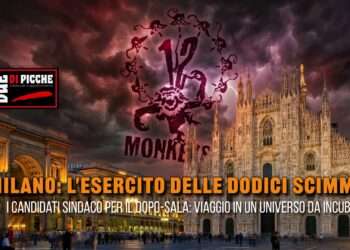 Milano l'esercito delle 12 scimmie