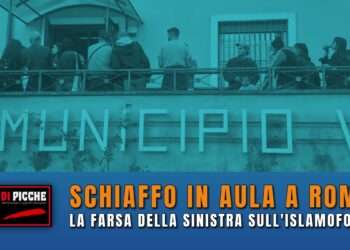 Schiaffo in aula a Roma: la farsa della sinistra sull'islamofobia
