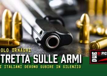 Stretta sulle armi: gli italiani devono subire in silenzio