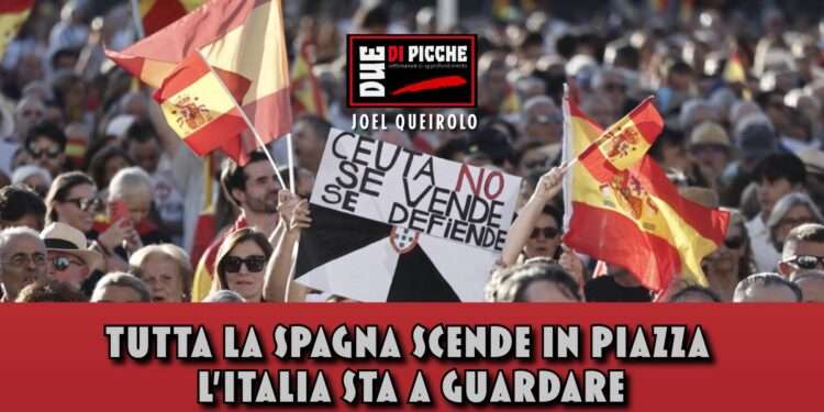 Tutta la Spagna scende in piazza. L'Italia sta a guardare