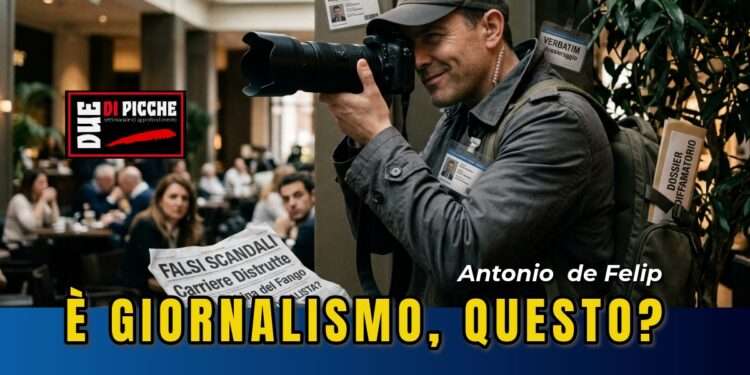 È GIORNALISMO, QUESTO?