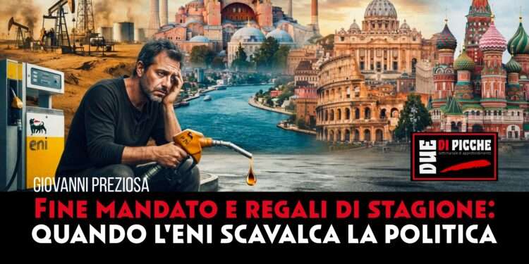 Fine mandato e regali di stagione: quando l'ENI scavalca la politica