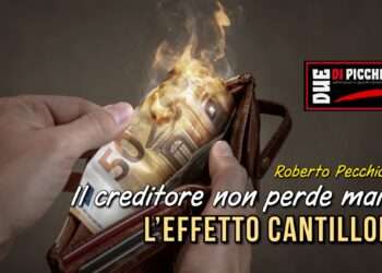 Il creditore non perde mai: l’effetto Cantillon