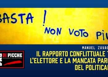 Il rapporto conflittuale tra l’elettore e la mancata parola del politicante