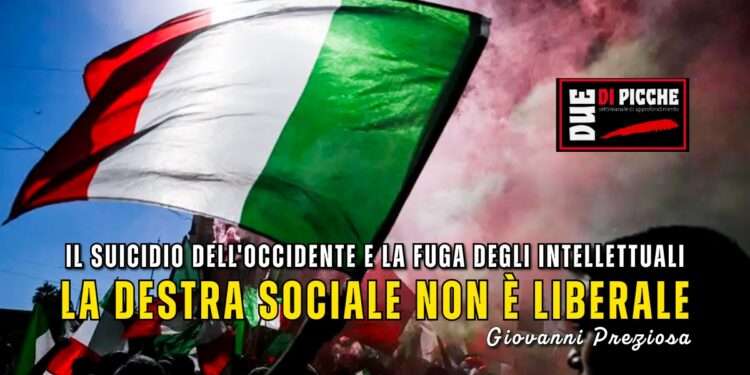 La destra sociale non è liberale