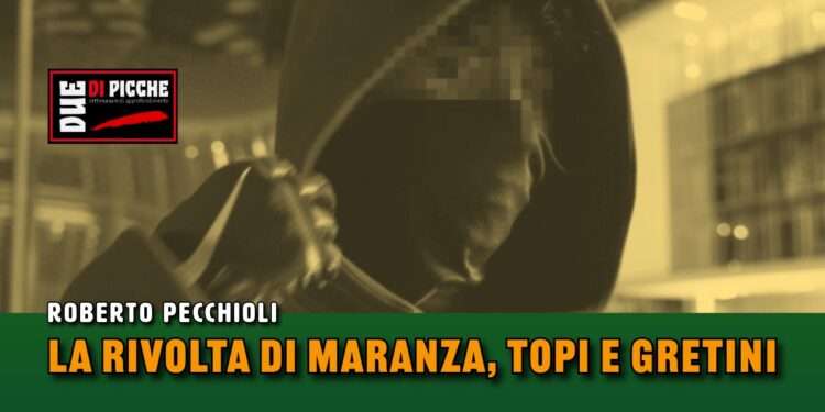 La rivolta di maranza, topi e gretini